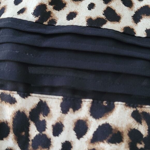 Forever 21 Cheetah Print Minidress Size Small - Picture 2 of 7